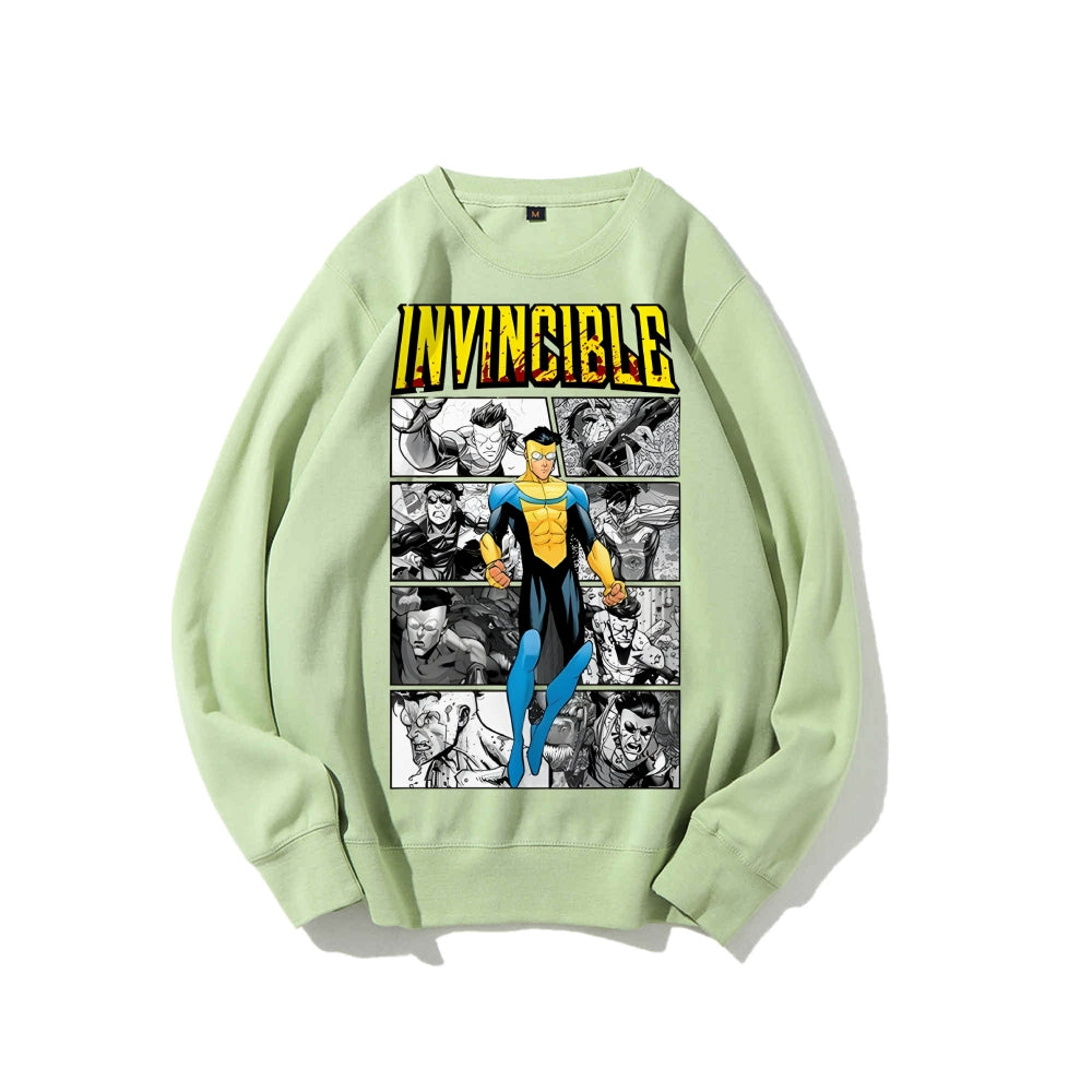 Invincible Casual Crewneck Sweatshirt