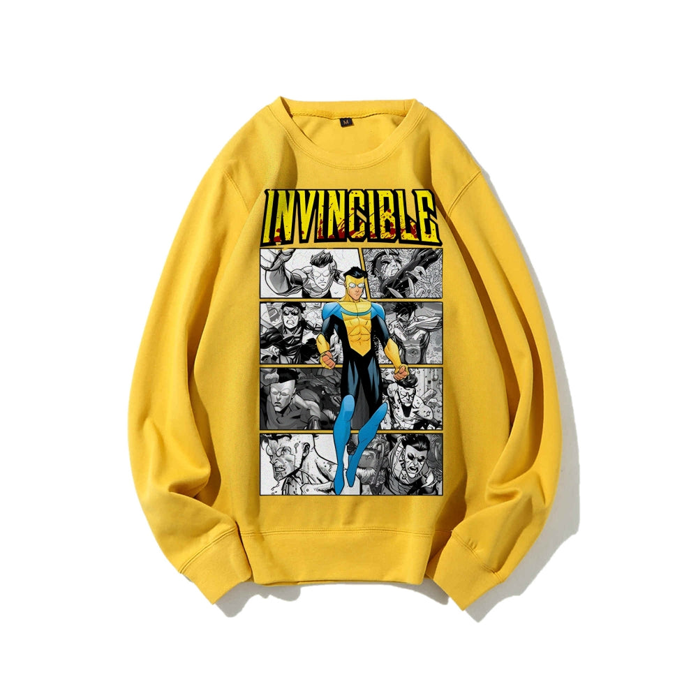 Invincible Casual Crewneck Sweatshirt
