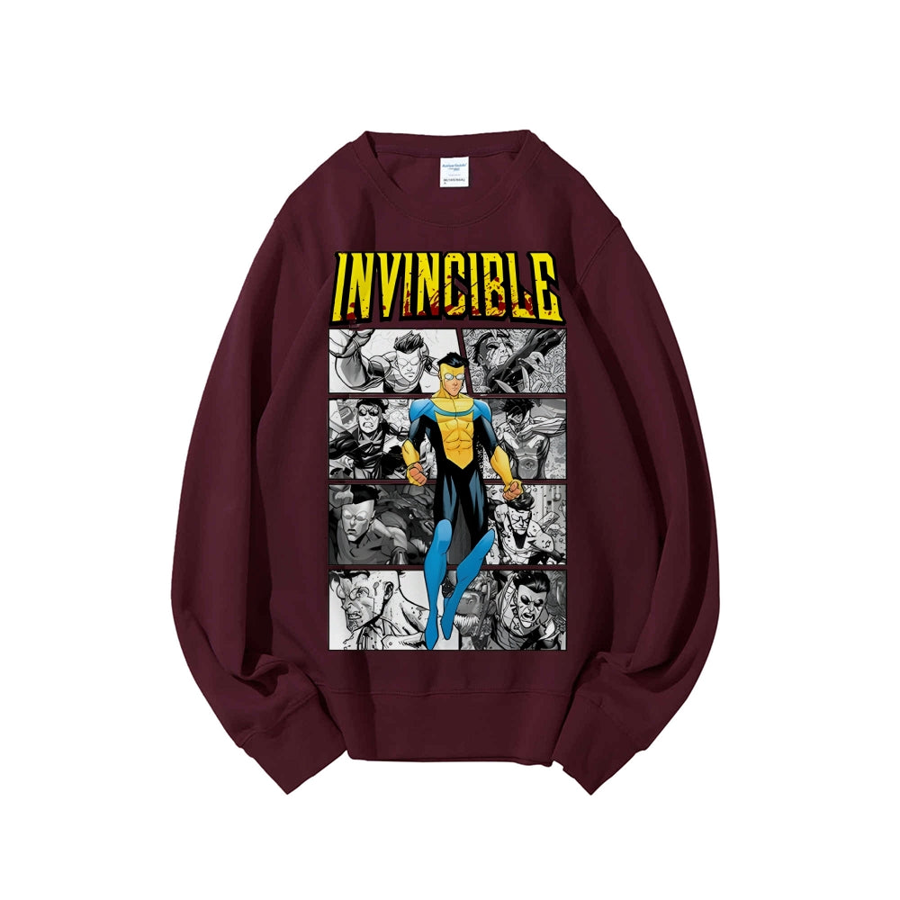 Invincible Casual Crewneck Sweatshirt