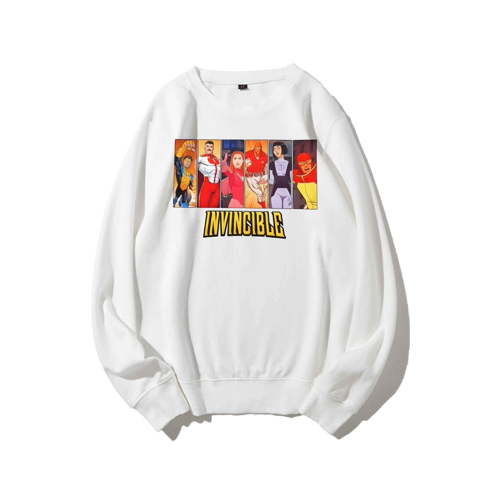 Invincible Casual Crewneck Sweatshirt