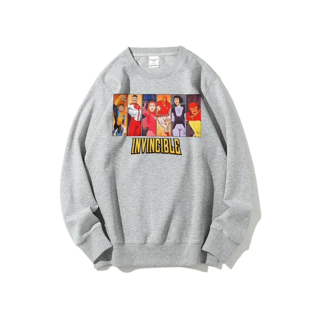 Invincible Casual Crewneck Sweatshirt