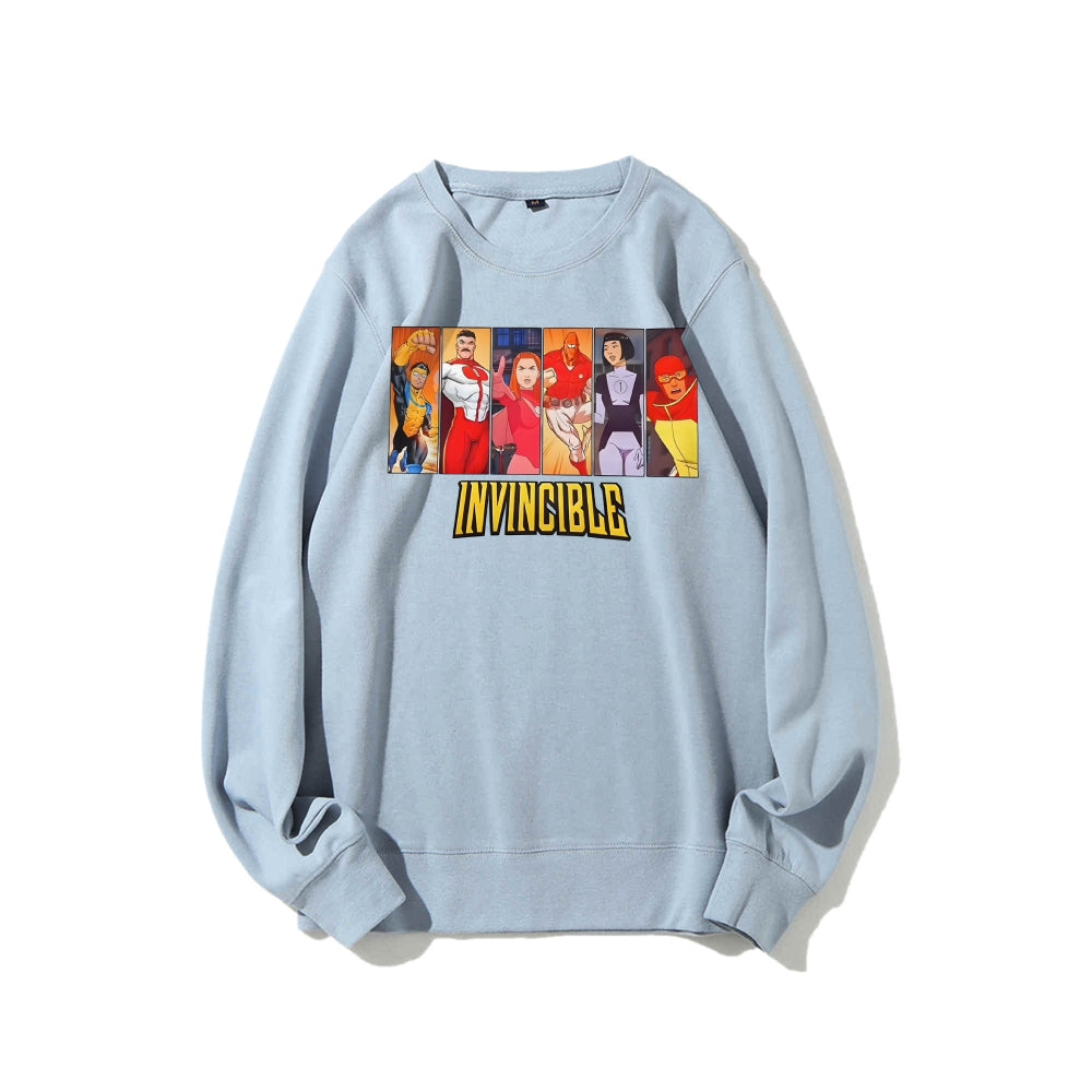 Invincible Casual Crewneck Sweatshirt