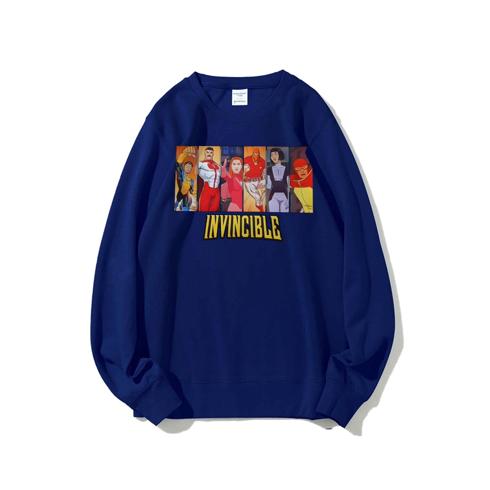 Invincible Casual Crewneck Sweatshirt