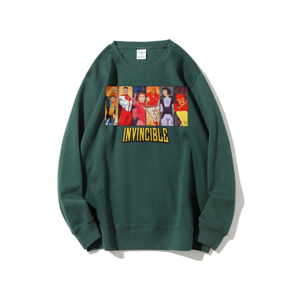 Invincible Casual Crewneck Sweatshirt