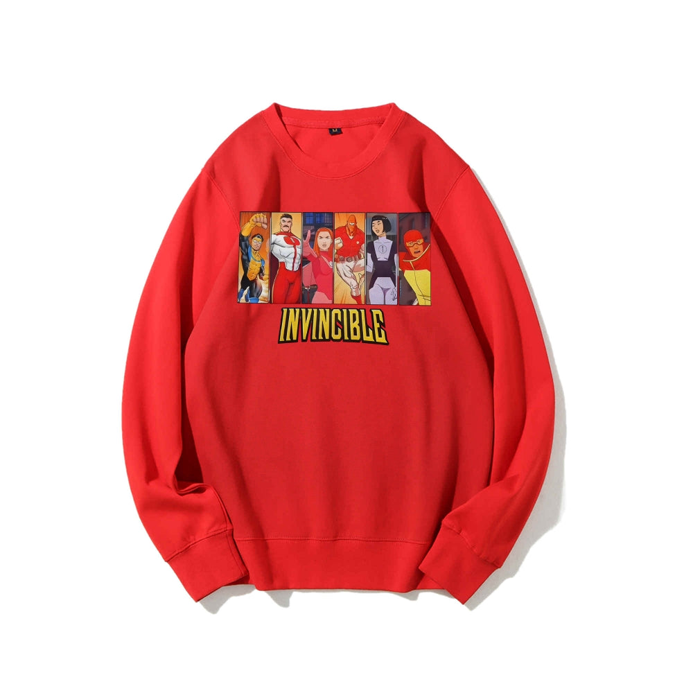 Invincible Casual Crewneck Sweatshirt