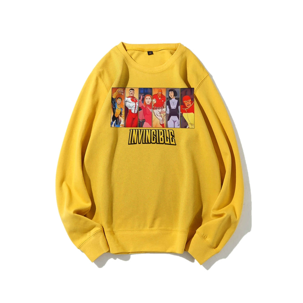 Invincible Casual Crewneck Sweatshirt