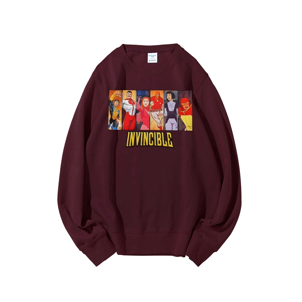 Invincible Casual Crewneck Sweatshirt