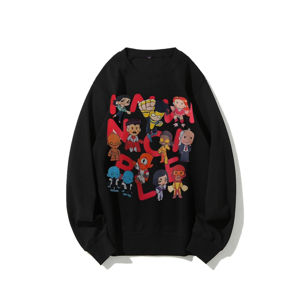 Invincible Casual Crewneck Sweatshirt