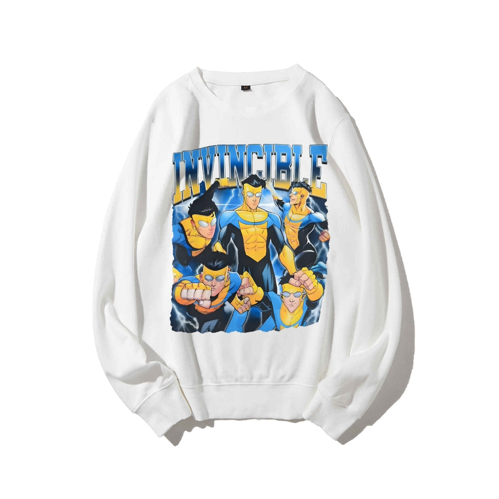 Invincible Casual Crewneck Sweatshirt