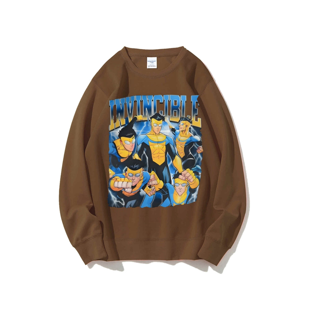 Invincible Casual Crewneck Sweatshirt