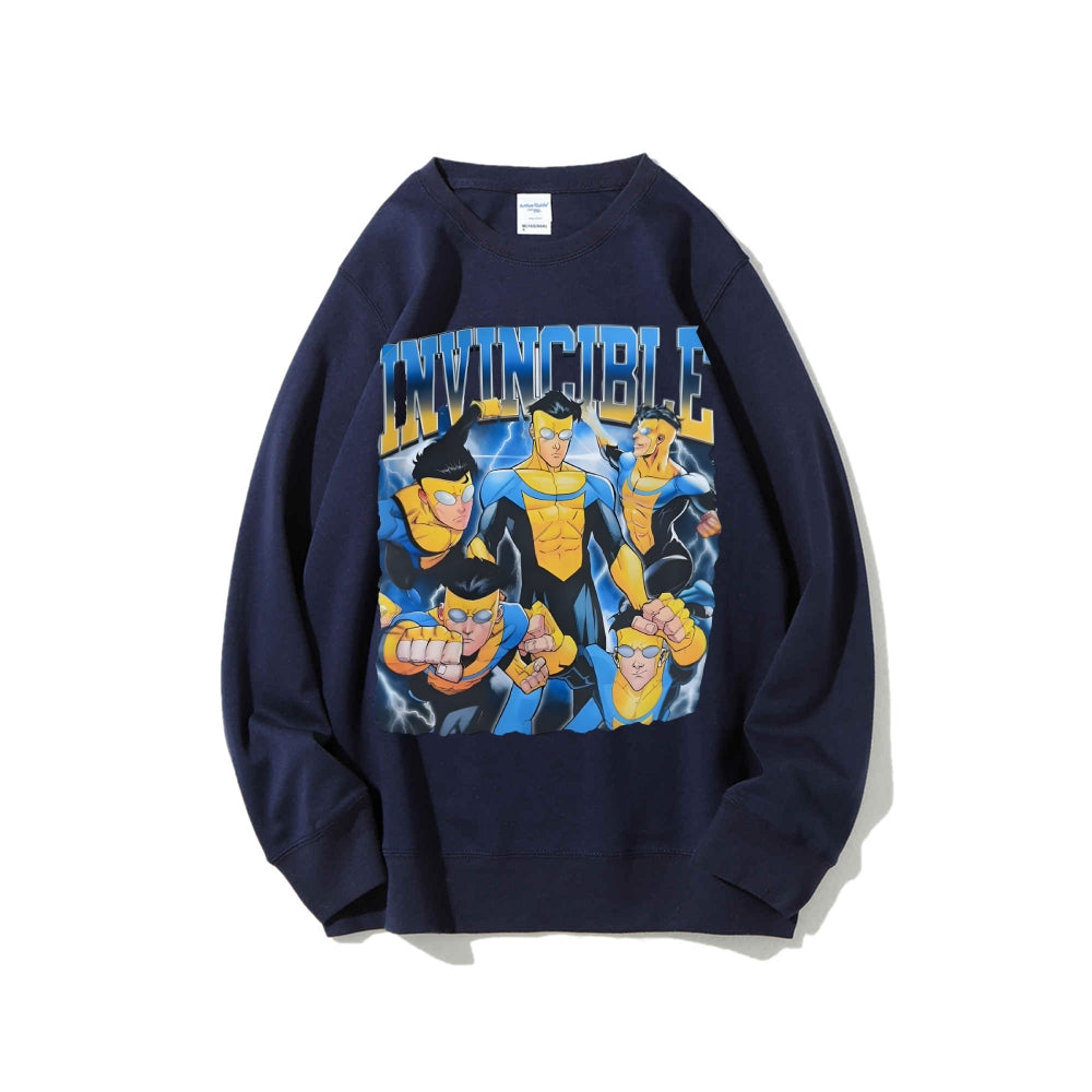 Invincible Casual Crewneck Sweatshirt