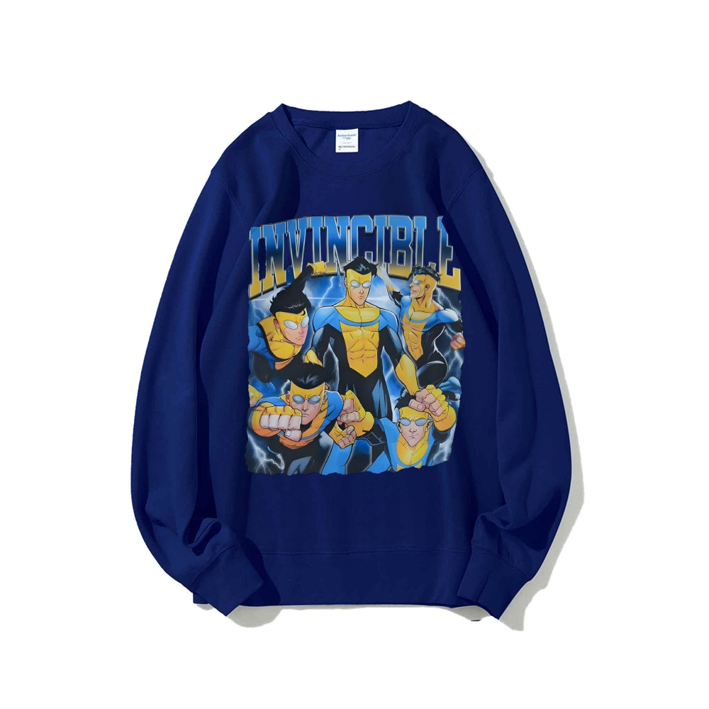 Invincible Casual Crewneck Sweatshirt