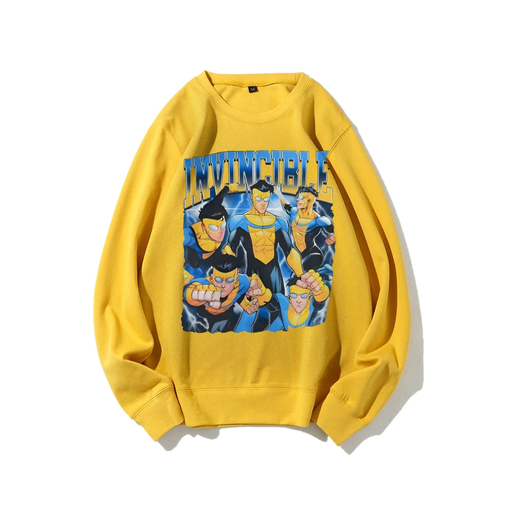 Invincible Casual Crewneck Sweatshirt