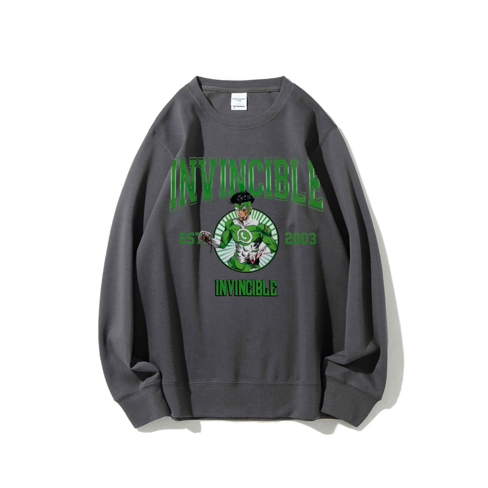 Invincible Casual Crewneck Sweatshirt