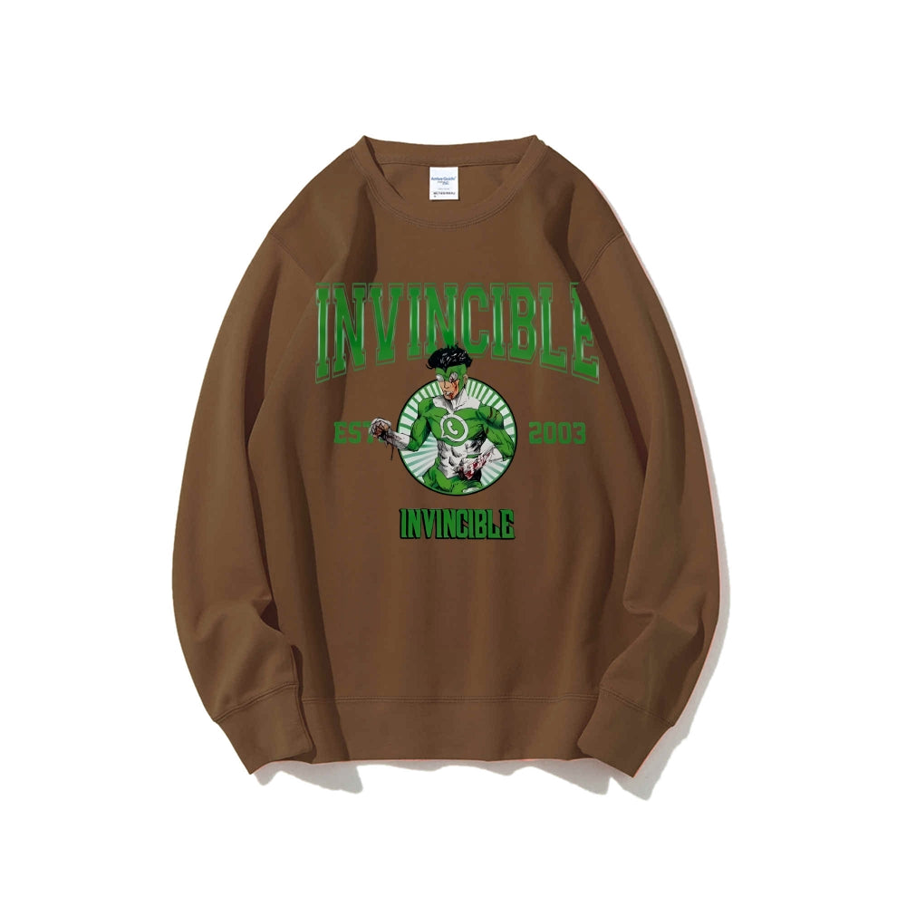 Invincible Casual Crewneck Sweatshirt
