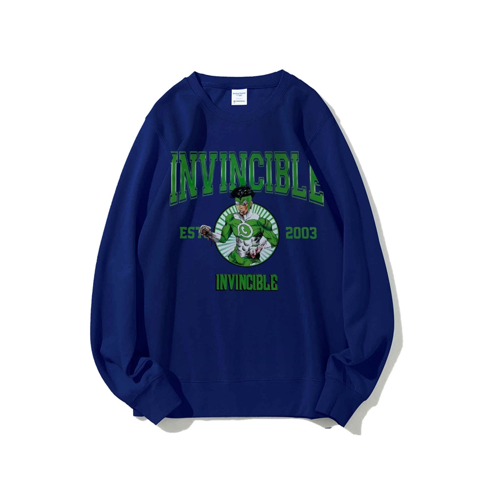 Invincible Casual Crewneck Sweatshirt