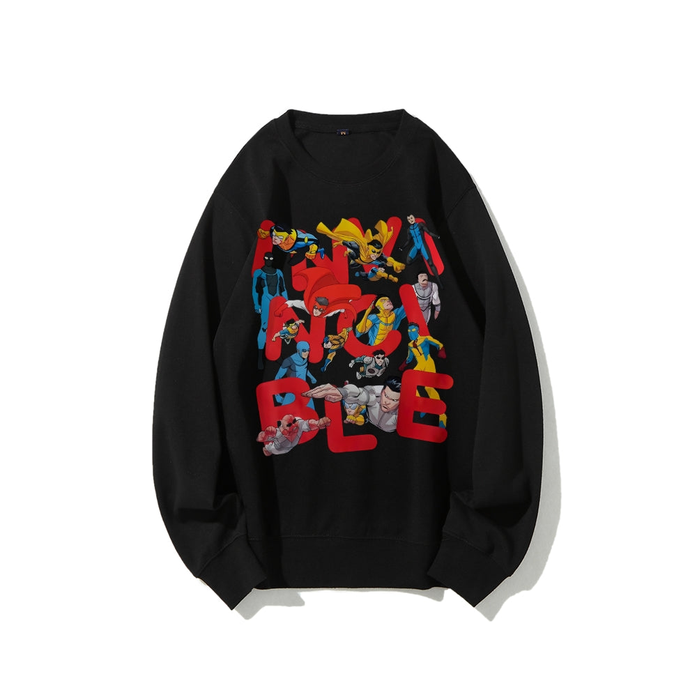 Invincible Casual Crewneck Sweatshirt