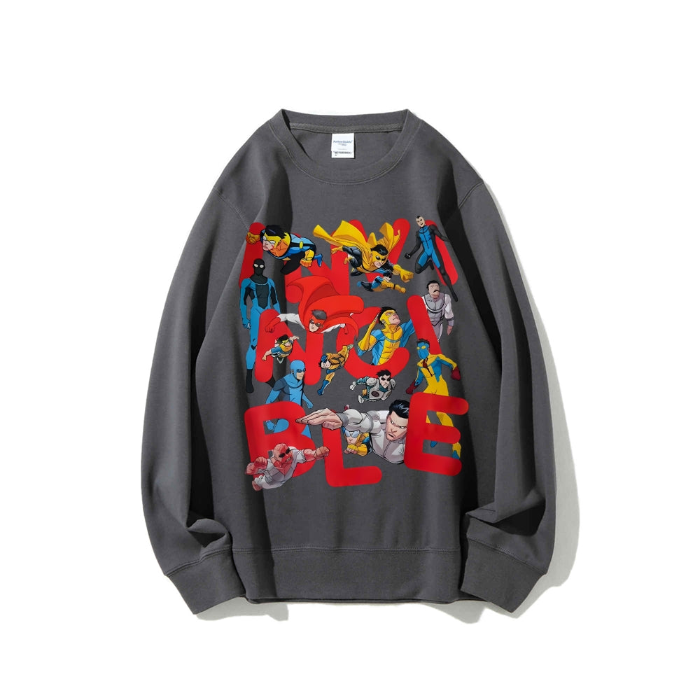 Invincible Casual Crewneck Sweatshirt