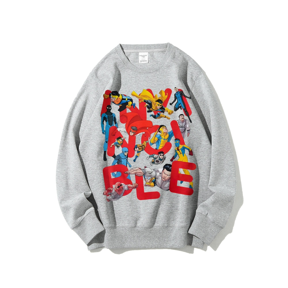 Invincible Casual Crewneck Sweatshirt