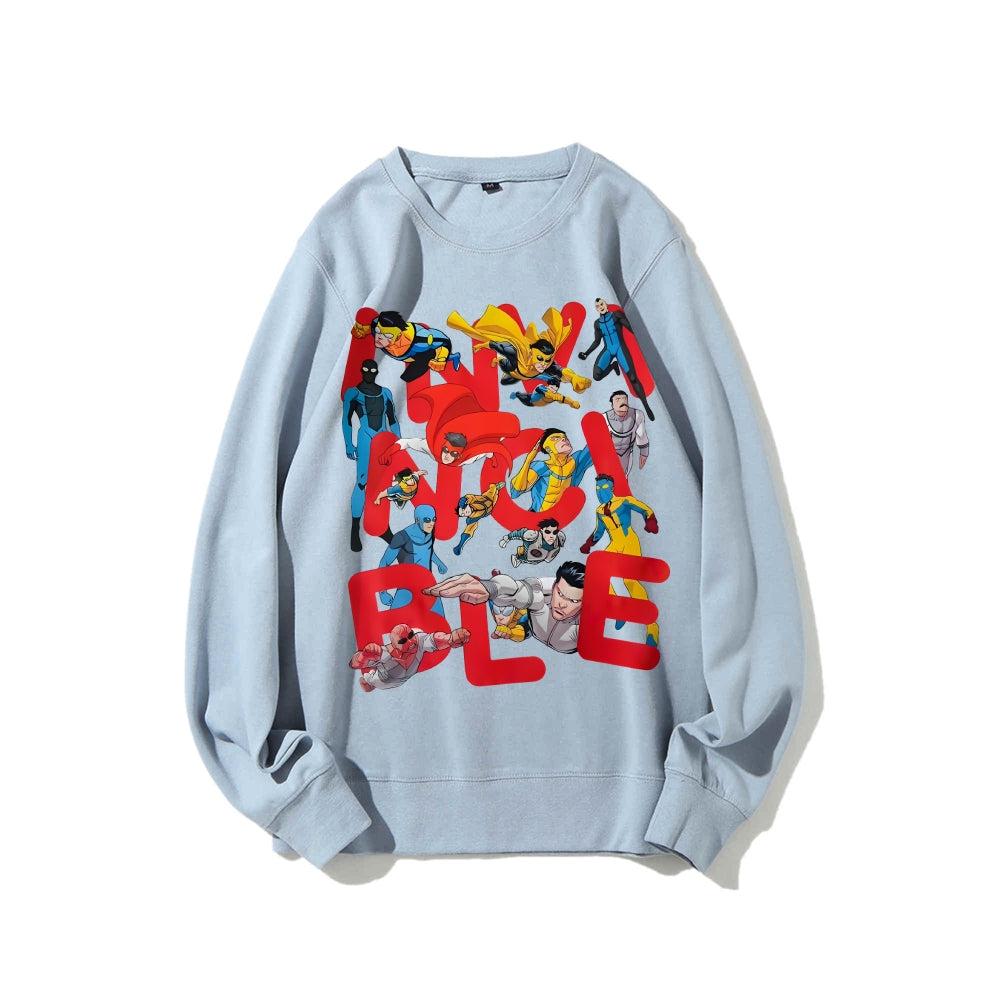 Invincible Casual Crewneck Sweatshirt