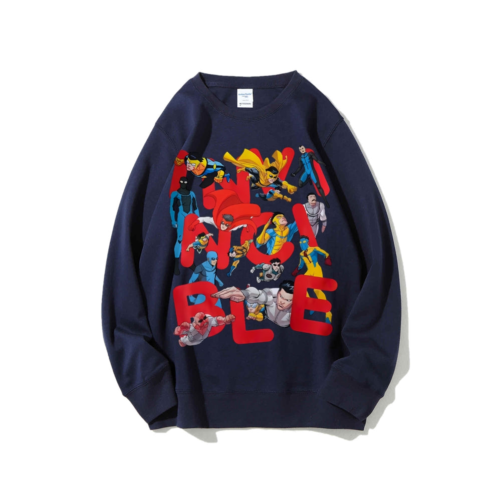 Invincible Casual Crewneck Sweatshirt