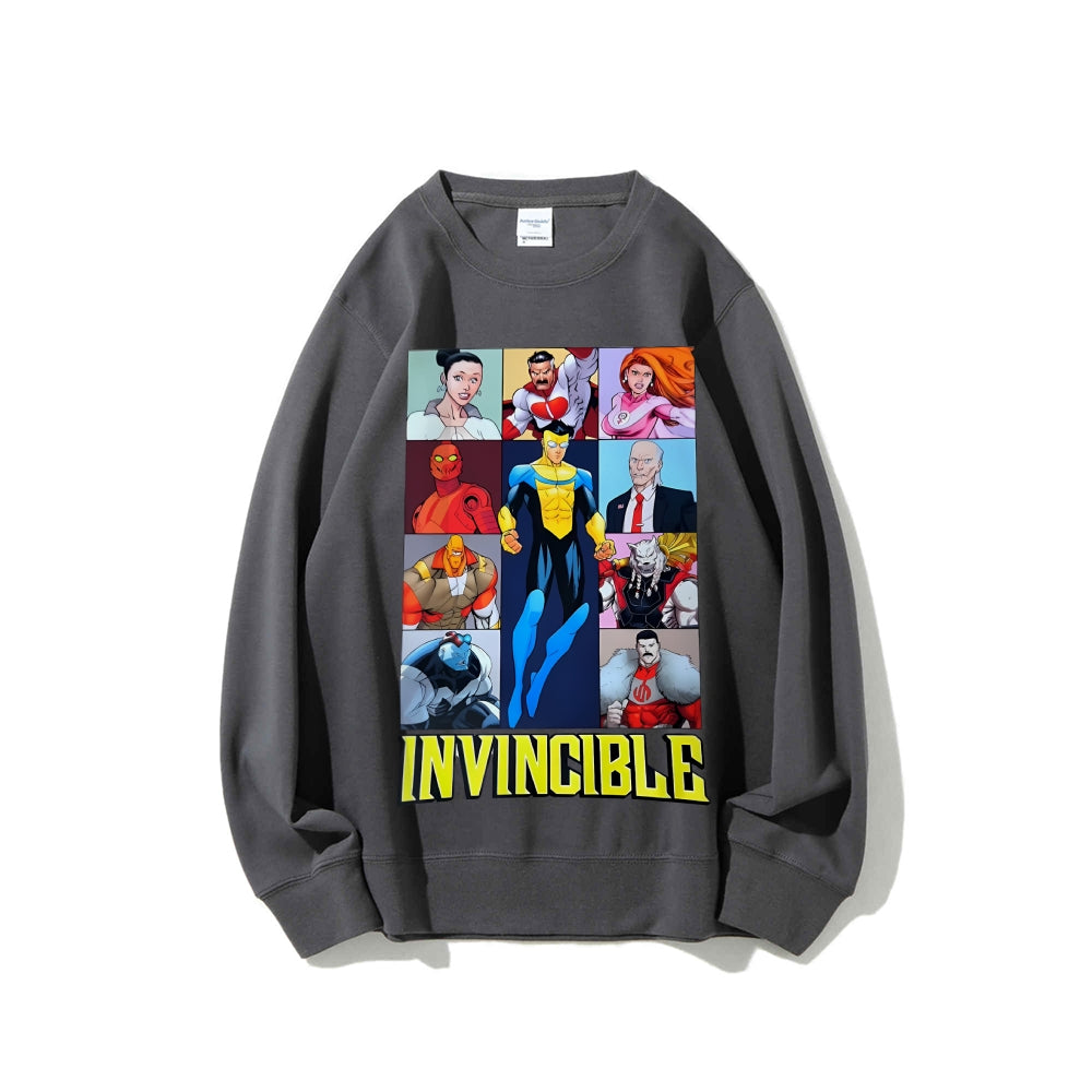 Invincible Casual Crewneck Sweatshirt