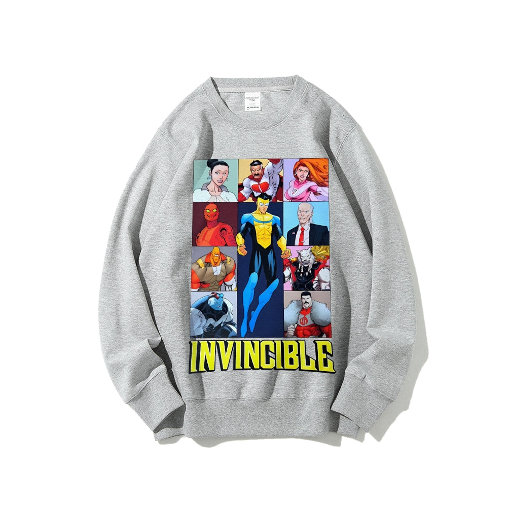 Invincible Casual Crewneck Sweatshirt