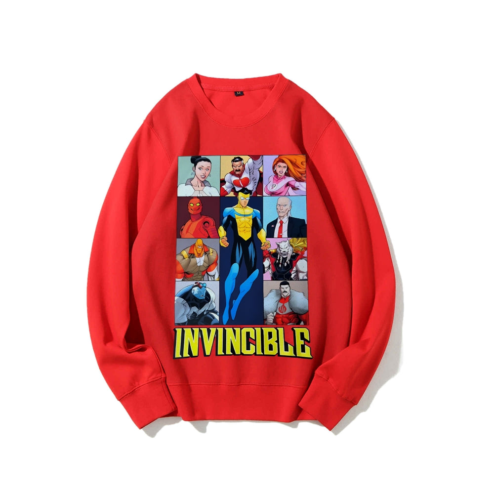 Invincible Casual Crewneck Sweatshirt