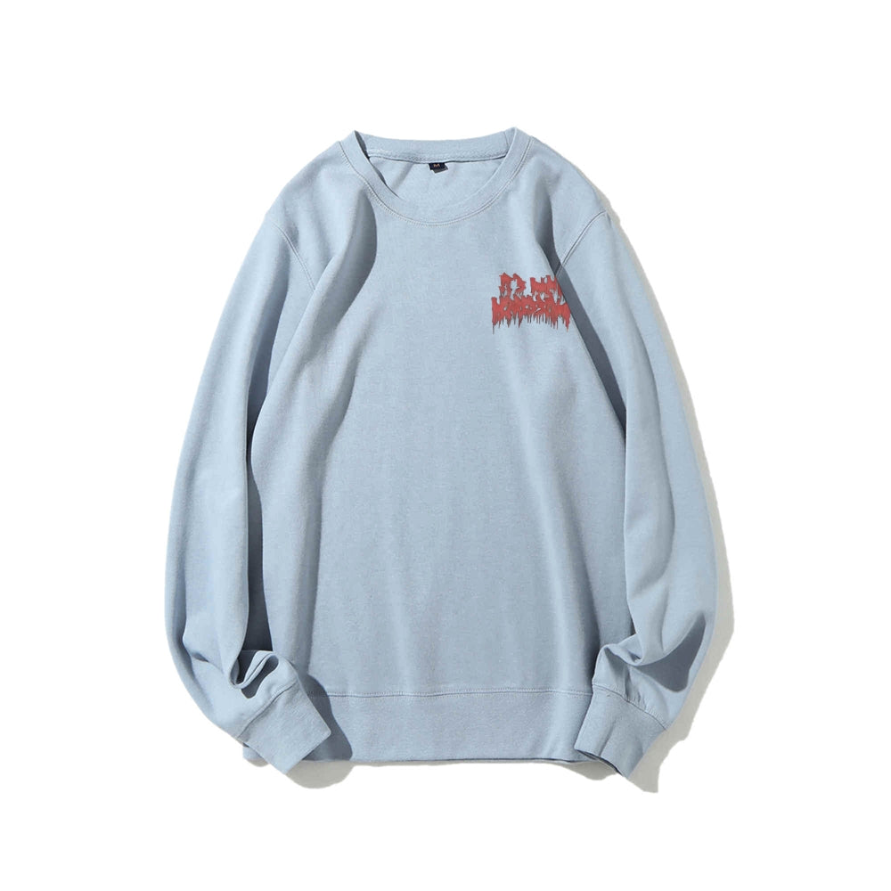 Casual Crewneck Sweatshirt Dandadan