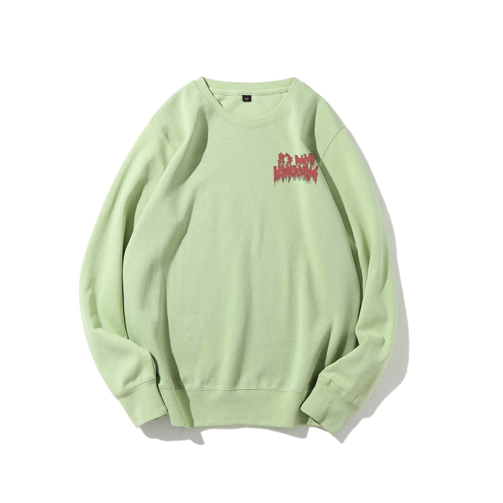 Casual Crewneck Sweatshirt Dandadan