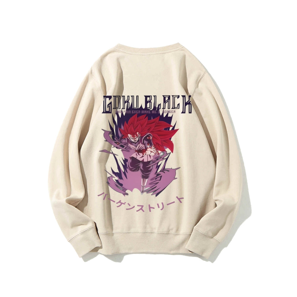 Casual Crewneck Sweatshirt DragonBall