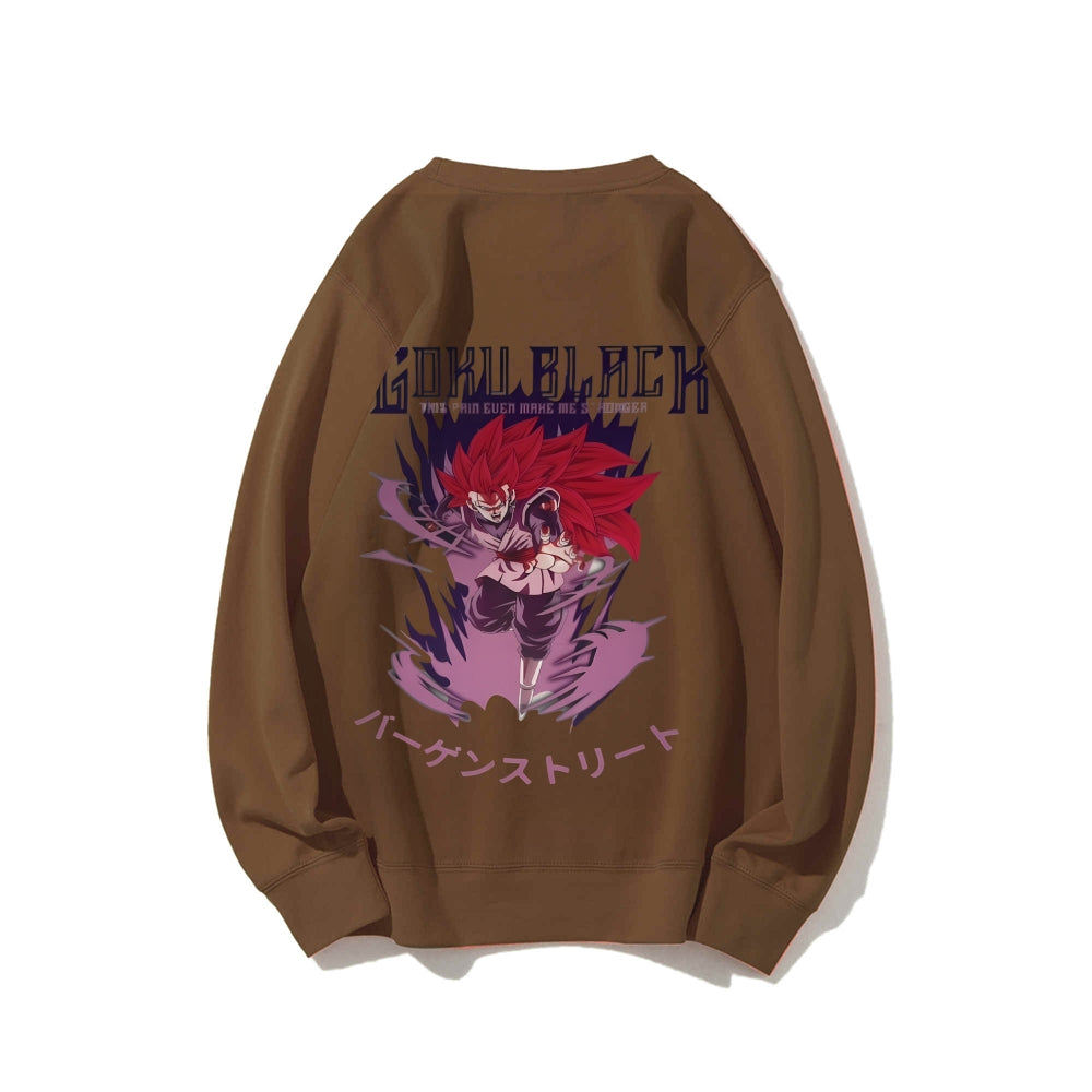 Casual Crewneck Sweatshirt DragonBall