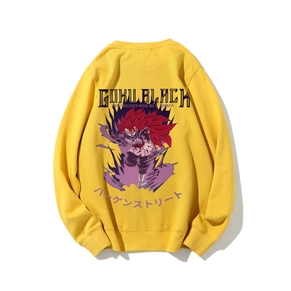 Casual Crewneck Sweatshirt DragonBall