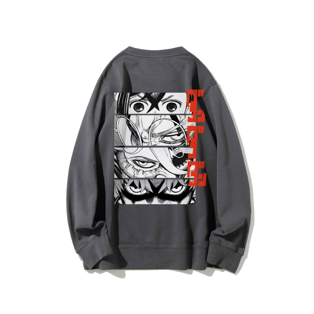 Casual Crewneck Sweatshirt DANDADAN