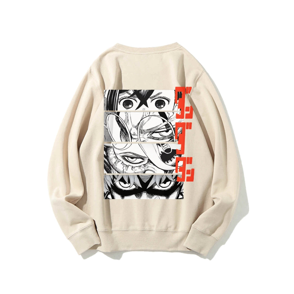 Casual Crewneck Sweatshirt DANDADAN
