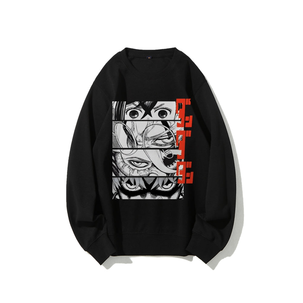 Casual Crewneck Sweatshirt DANDADAN