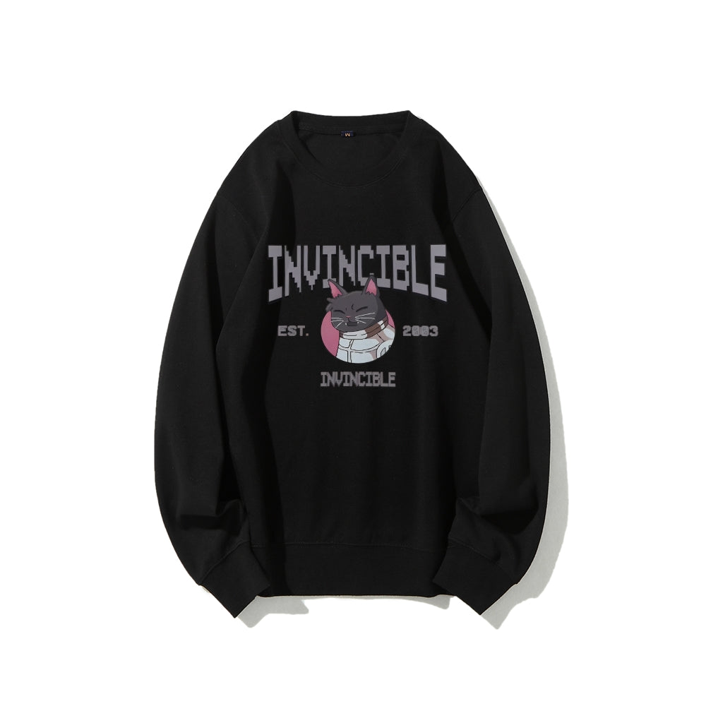 Casual Crewneck Sweatshirt Invincible