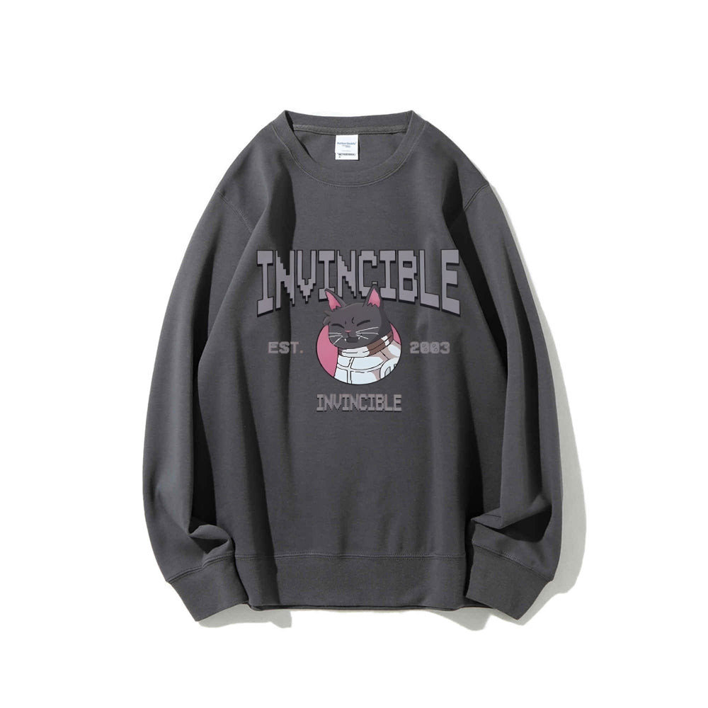 Casual Crewneck Sweatshirt Invincible