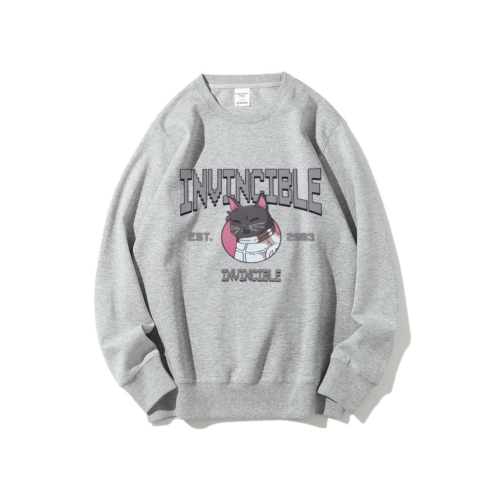 Casual Crewneck Sweatshirt Invincible