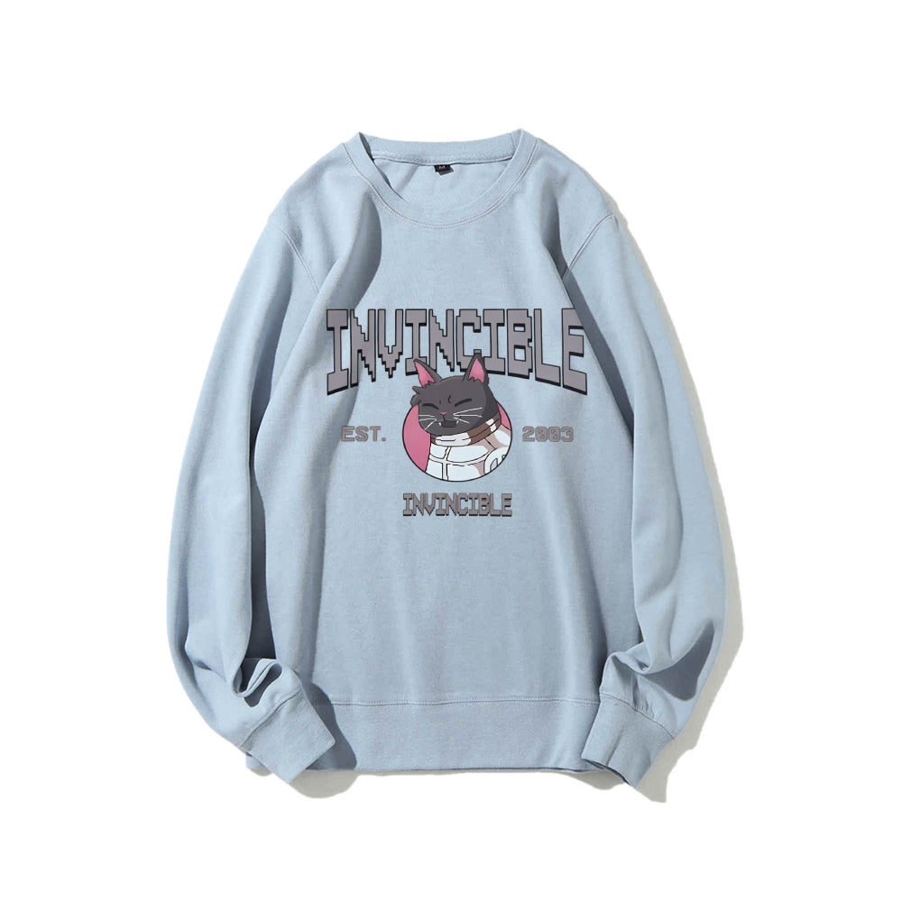 Casual Crewneck Sweatshirt Invincible