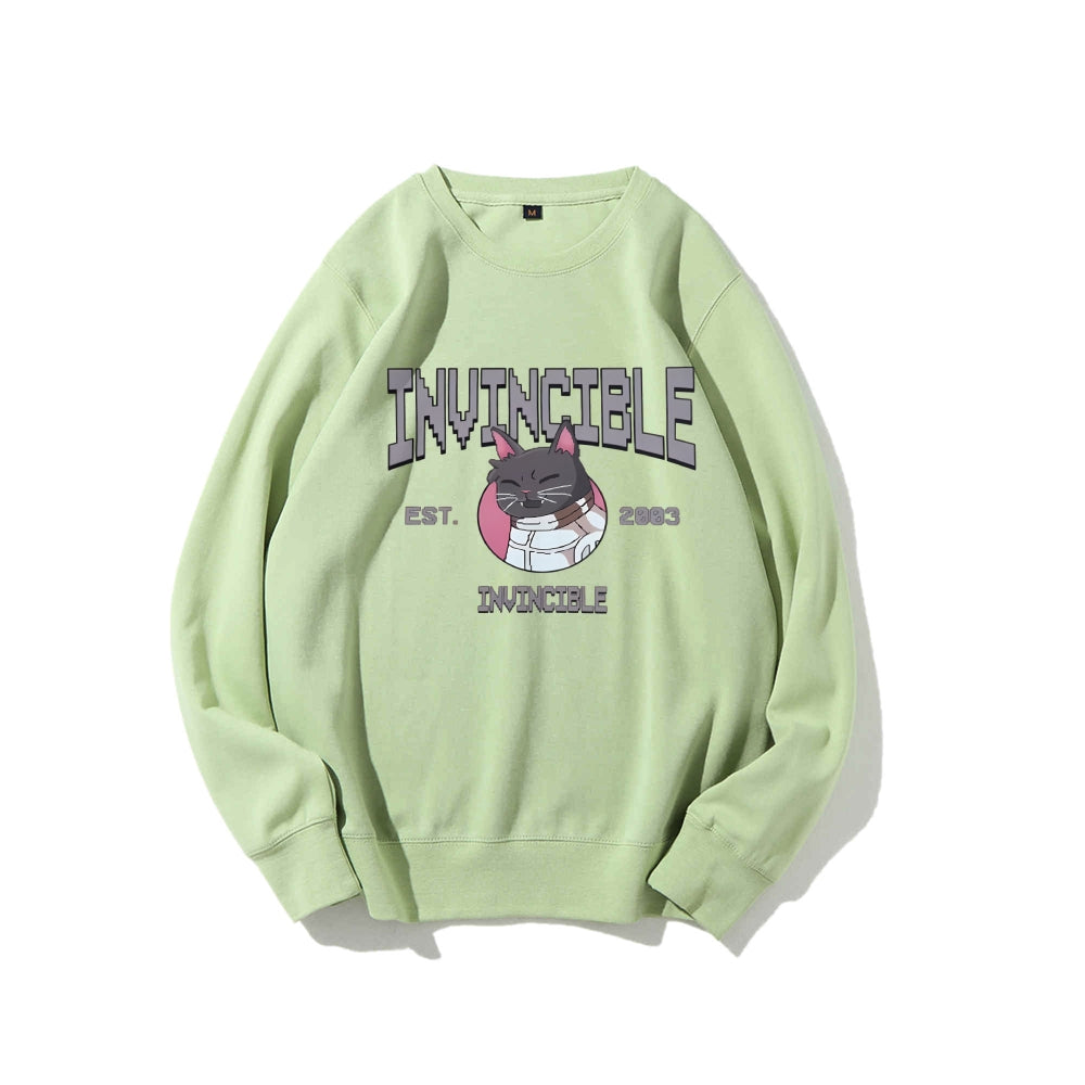 Casual Crewneck Sweatshirt Invincible