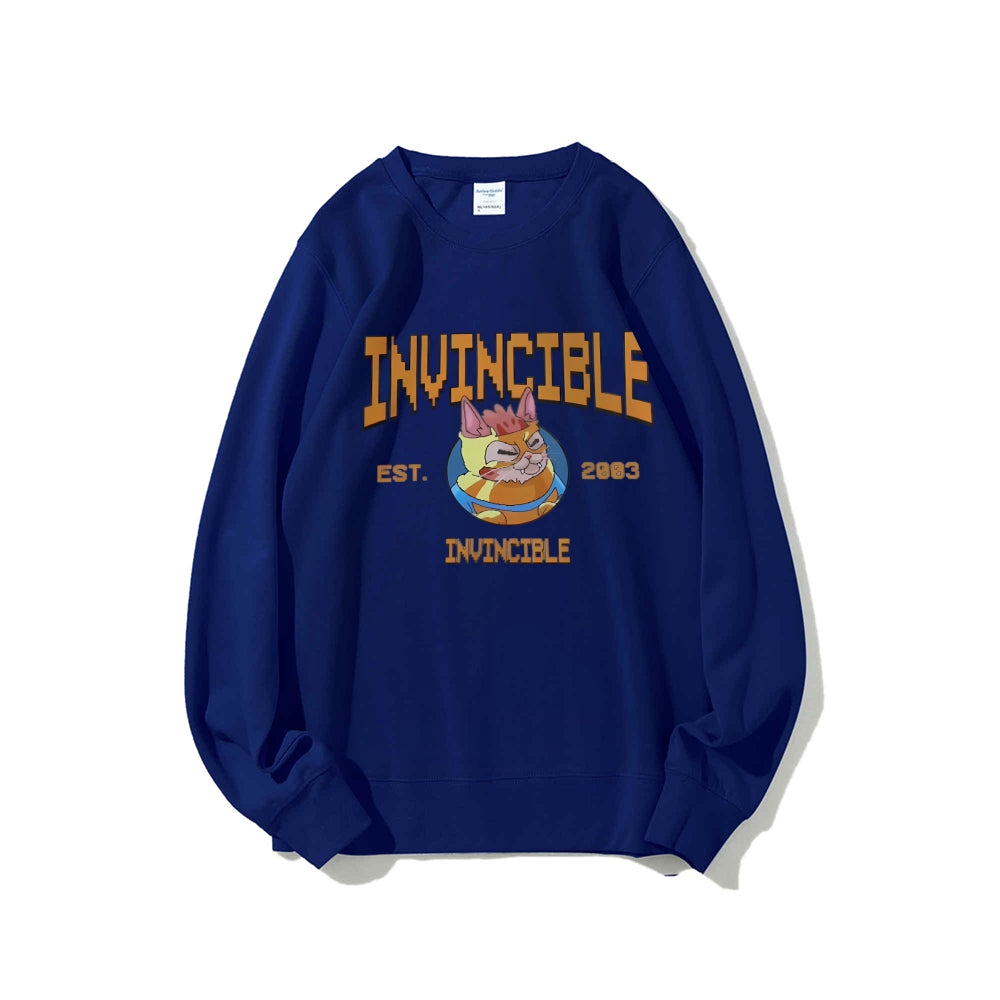 Casual Crewneck Sweatshirt Invincible