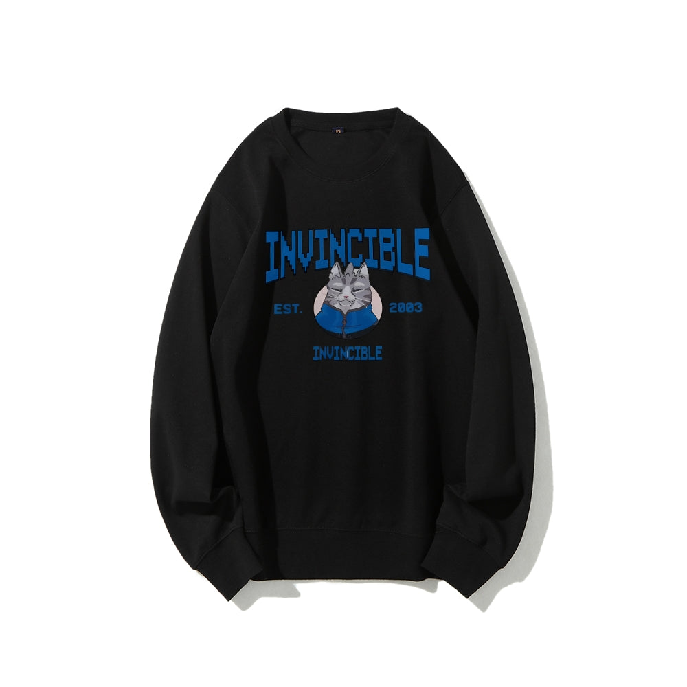 Casual Crewneck Sweatshirt Invincible