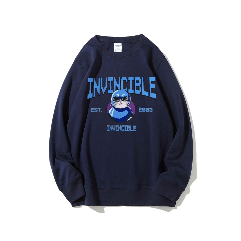 Casual Crewneck Sweatshirt Invincible