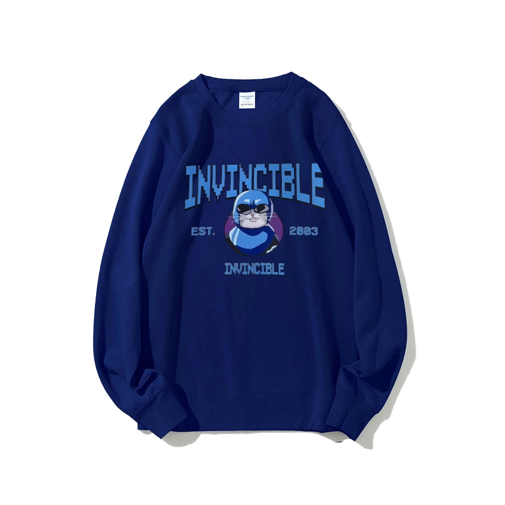 Casual Crewneck Sweatshirt Invincible