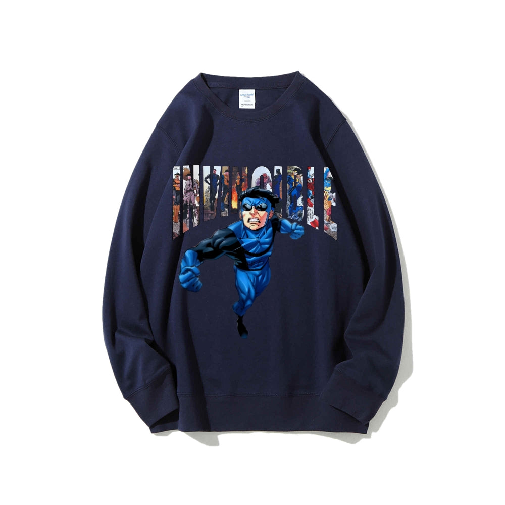 Casual Crewneck Sweatshirt Invincible