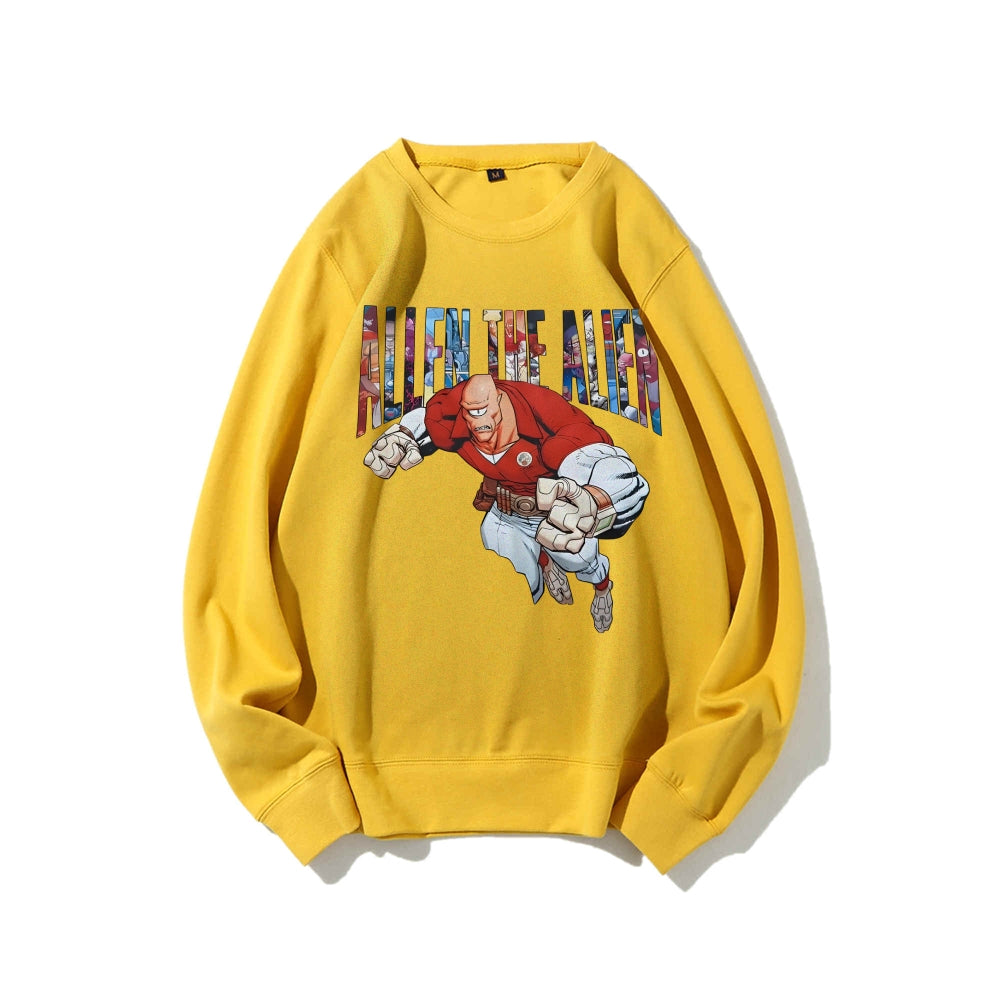 Casual Crewneck Sweatshirt Invincible