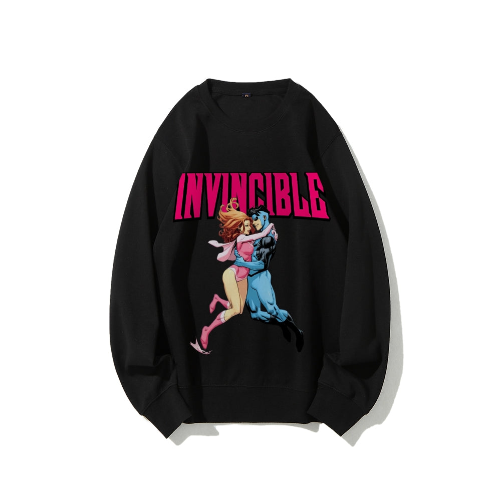 Casual Crewneck Sweatshirt Invincible