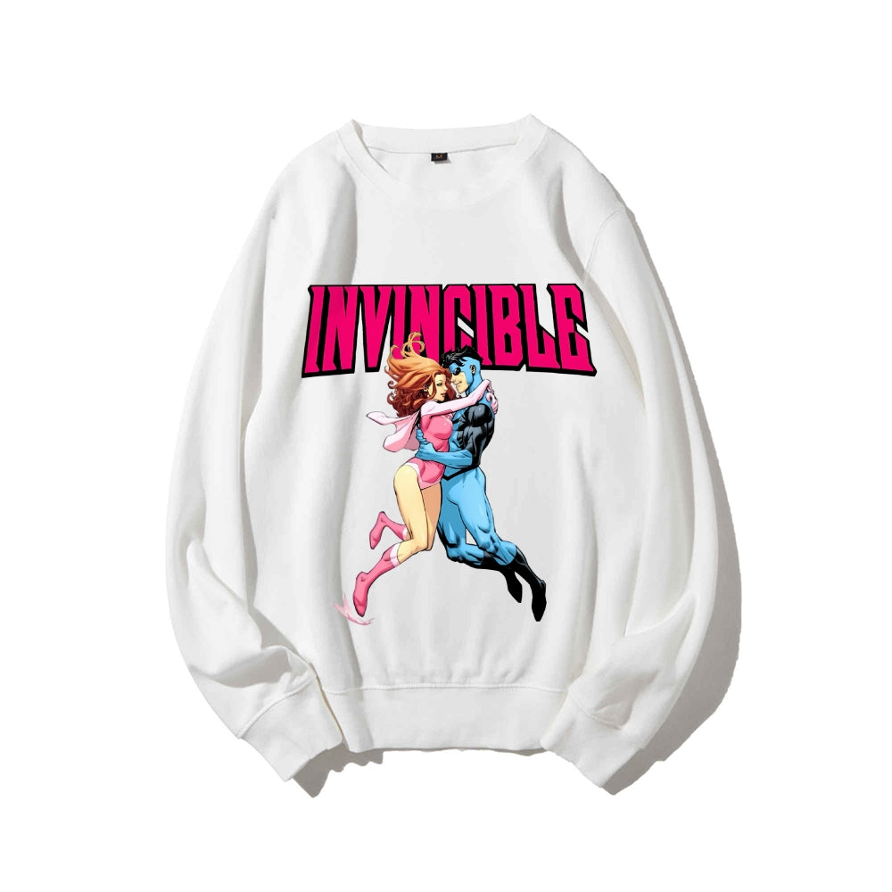Casual Crewneck Sweatshirt Invincible