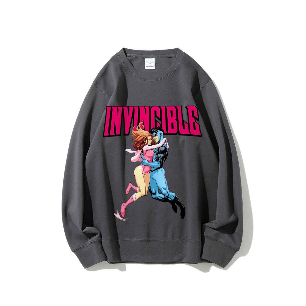 Casual Crewneck Sweatshirt Invincible